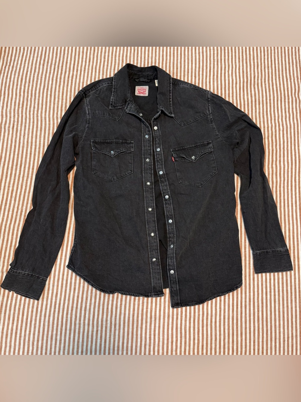 Levi’s. Ultimate Western Shirt. M. Black.